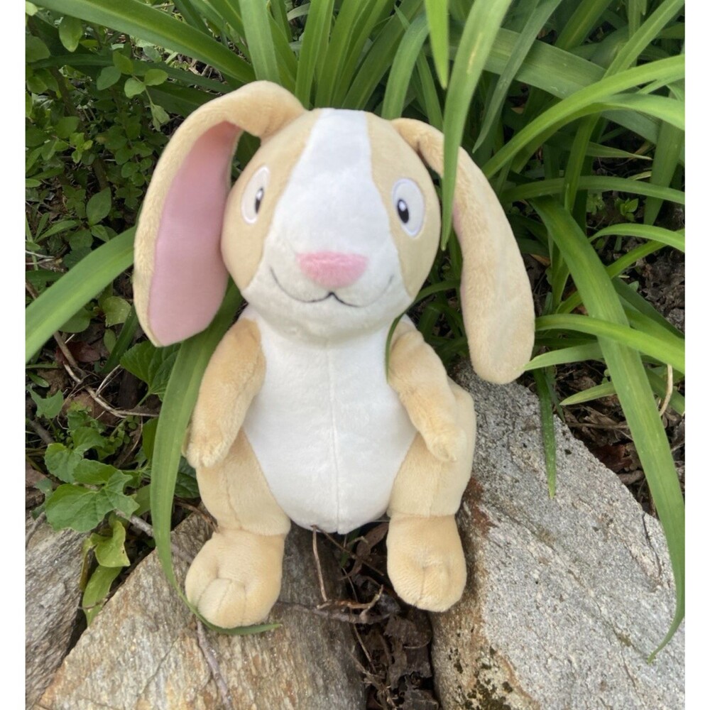 Kohls Cares The Happy Little Rabbit Bunny Stuffed Animal Plush 9" Tan White Soft